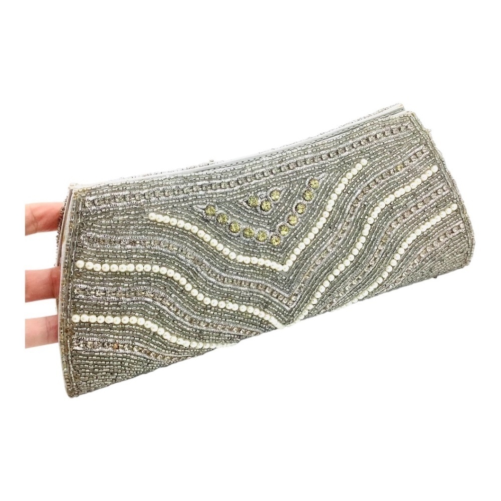 NEW Indian Ethnic Crystal Purse /‎ Clutch